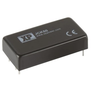 XP Power Isolated DC/DC Converter, 15 V Output, 4.17 mA Current, 36 V Maximum Input, 18 V Minimum Input, 50 W Power JCK50