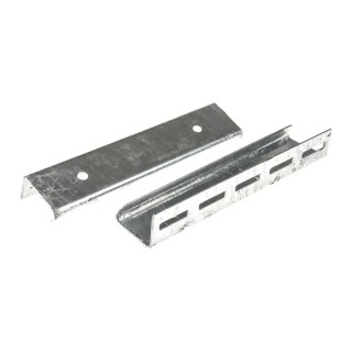 Legrand Heavy Duty Coupler Set Hot Dipped Galvanised Steel Cable Tray Accessory 50mm Width 50mm Depth 123-636
