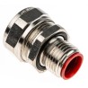 Adaptaflex Nickel Plated Brass Conduit Fitting 12 mm Nominal Size M16 Thread IP66 IP67 IP68 IP69K 7TCA296030R0065 SPL12/M16/M