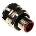 Adaptaflex Nickel Plated Brass Conduit Fitting 16 mm Nominal Size M16 Thread IP68 IP69K IP67 IP66 7TCA296030R0096 SPL16/M16/M