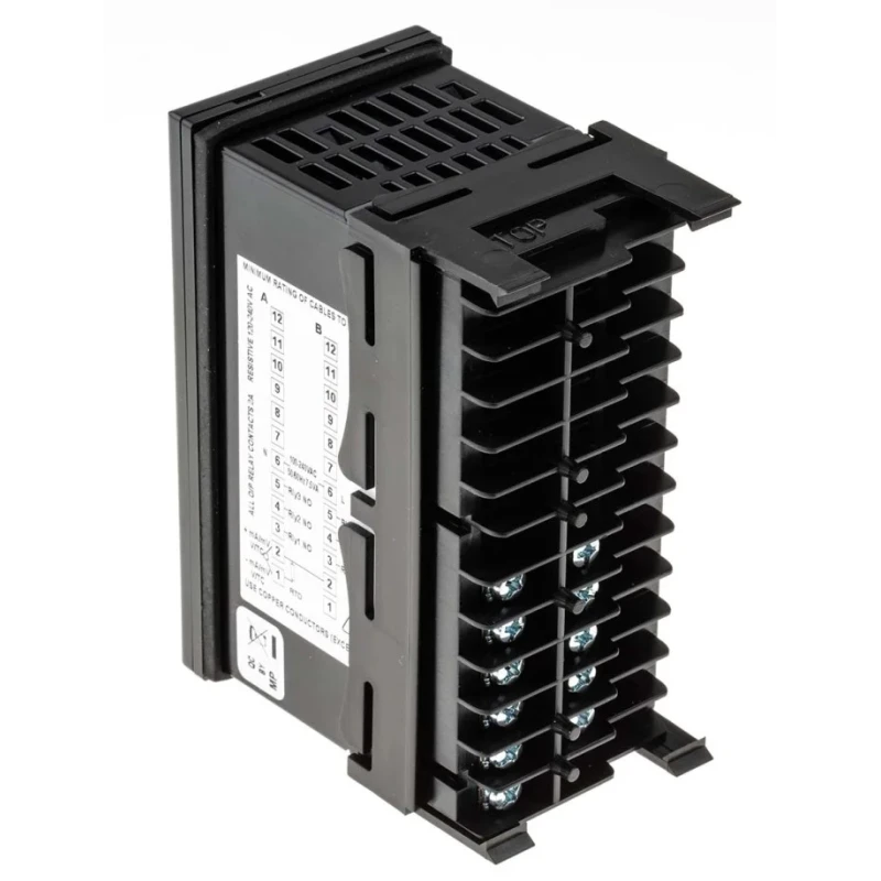 RS PRO Panel Mount PID Temperature Controller 3 Output Relay 240V AC Dual 4 Digit LED 124-1064