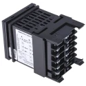 RS PRO Panel Mount PID Temperature Controller, Dual 4 Digit LED Display, 2 Output SSR and Relay, 240V AC 124-1066