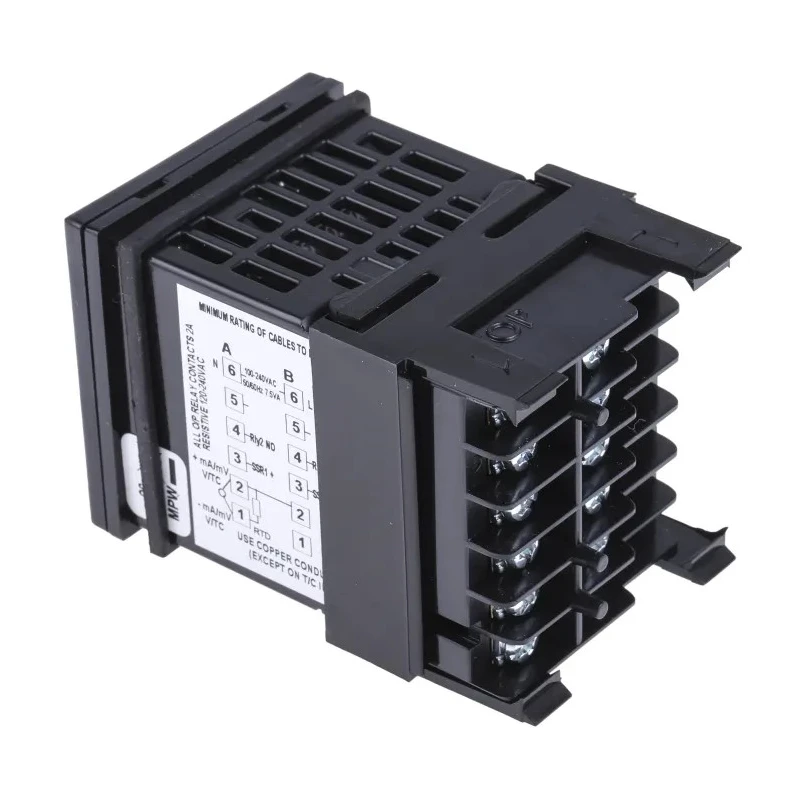 RS PRO Panel Mount PID Temperature Controller, Dual 4 Digit LED Display, 2 Output SSR and Relay, 240V AC 124-1066