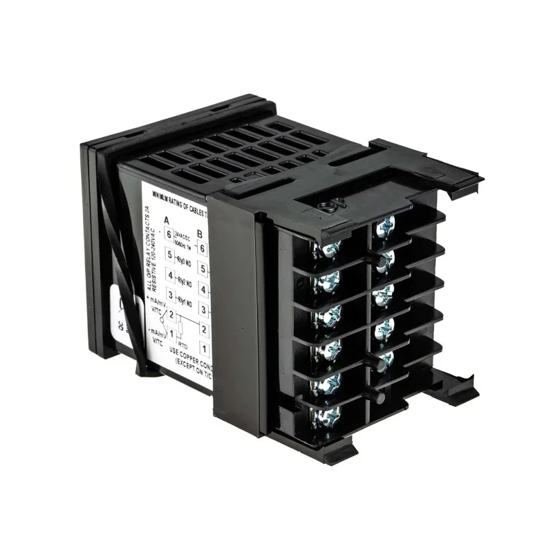 RS PRO Panel Mount PID Temperature Controller 1 Input, 3 Output Relay 240V ac/dc Temperature Control 124-1069