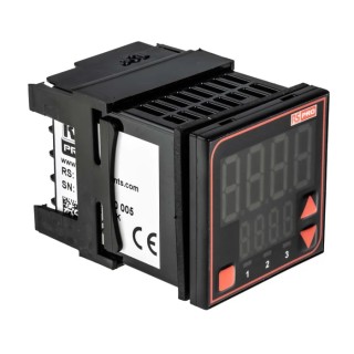 RS PRO Panel Mount PID Temperature Controller 3 Output Relay 240V AC Temperature Control 124-1072