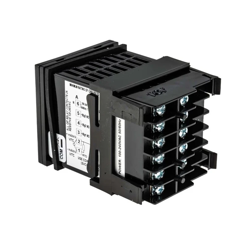 RS PRO Panel Mount PID Temperature Controller 3 Output Relay 240V AC Temperature Control 124-1072