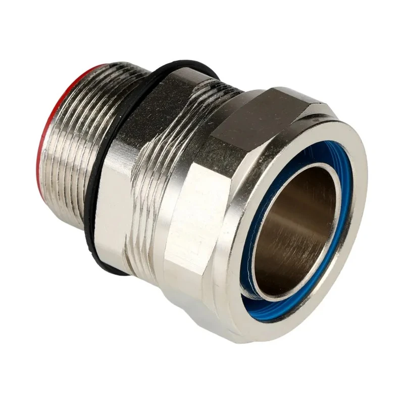 Adaptaflex Brass Nickel Plated 32 mm Nominal Size M32 Threaded Conduit Fitting SPL Series 7TCA296030R0256 SPL32/M32/M
