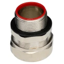 Adaptaflex Brass Nickel Plated 32 mm Nominal Size M32 Threaded Conduit Fitting SPL Series 7TCA296030R0256 SPL32/M32/M