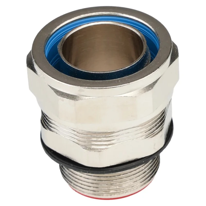 Adaptaflex Brass Nickel Plated 32 mm Nominal Size M32 Threaded Conduit Fitting SPL Series 7TCA296030R0256 SPL32/M32/M