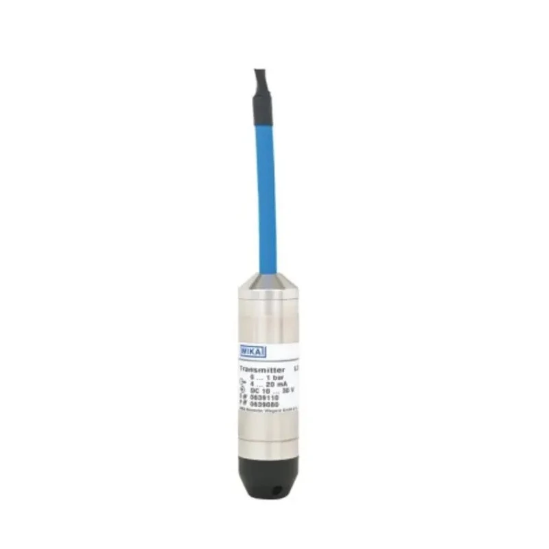 WIKA LS-10 Series Submersible Pressure Sensor, Analogue Output, 0 to 14.22 psi, 1-3 V Supply, IP68, Stainless Steel 46879447