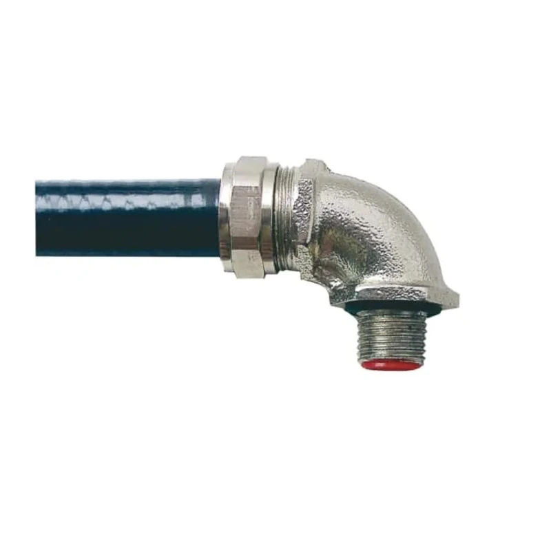 Adaptaflex Nickel Plated Brass Conduit Fitting 20 mm Nominal Size M20 IP67 Rated SPL20/M20/90 X 5