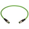 HARTING Male 4 Way Straight to Male 12 Way Straight Sensor Actuator Cable 3 m 250V IEC 61076-2-101 IP67 D 21349292477030