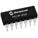 Microchip PIC16 8-Bit PIC Microcontroller 32 MHz 28kB FLASH 14-Pin PDIP PIC16F18326-I/P