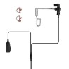 Motorola Surveillance Two Wire Earpiece Compatible with TLKR Series Walkie Talkies 11ACH2042M2