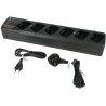 Motorola 6 Way Charger for XT460 and XT420 Walkie Talkie Batteries PMLN6385