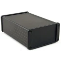 Hammond 1457 Series Black Black Lid Aluminium IP65 Enclosure 58.6 mm x 108 mm x 171 mm 
