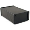 Hammond 1457 Series Black Black Lid Aluminium IP65 Enclosure 58.6 mm x 108 mm x 171 mm
