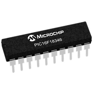 Microchip 8 Bit PIC Microcontroller PIC16F18346-I/P 32 MHz, 28kB FLASH, 20-Pin PDIP PIC16F18346-I/P