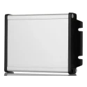 Hammond Flanged Aluminium Enclosure 151.6 mm x 106.9 mm x 34.9 mm Silver Black Lid IP65 