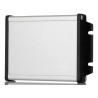 Hammond Flanged Aluminium Enclosure 151.6 mm x 106.9 mm x 34.9 mm Silver Black Lid IP65