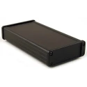 Hammond 1457 Series Black Black Lid Aluminium Enclosure IP54 31.4 mm x 87 mm x 171.2 mm 