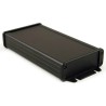 Hammond Flanged 1457 Series Black Black Lid Aluminium Enclosure IP65 31.5mm x 192mm x 87mm