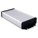 Hammond 1457 Series Flanged Aluminium Enclosure with Black Lid IP65 31.5 mm x 192.02 mm x 87 mm 