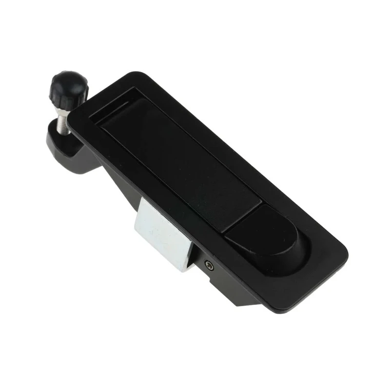 RS PRO Die Cast Zinc Compression Latch Black Powder Coated 111mm 124-1901