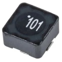 Wurth Elektronik WE-PD 7345 Shielded Wirewound Surface Mount Inductor with Ferrite Core 100μH ±20% 790mA Idc 74477720