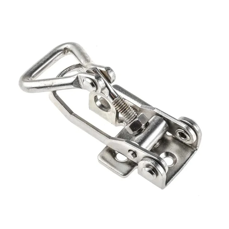 RS PRO Stainless Steel Adjustable Toggle Latch 125 mm Polished Finish 124-1912