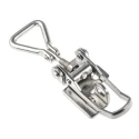 RS PRO Stainless Steel Adjustable Toggle Latch 125 mm Polished Finish 124-1912