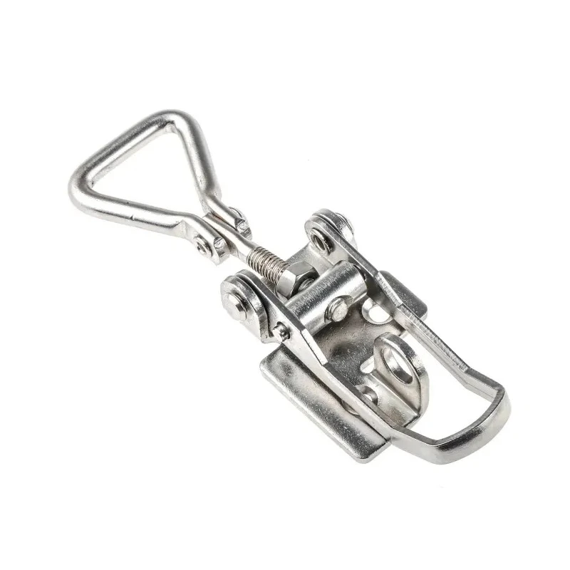 RS PRO Stainless Steel Adjustable Toggle Latch 125 mm Polished Finish 124-1912