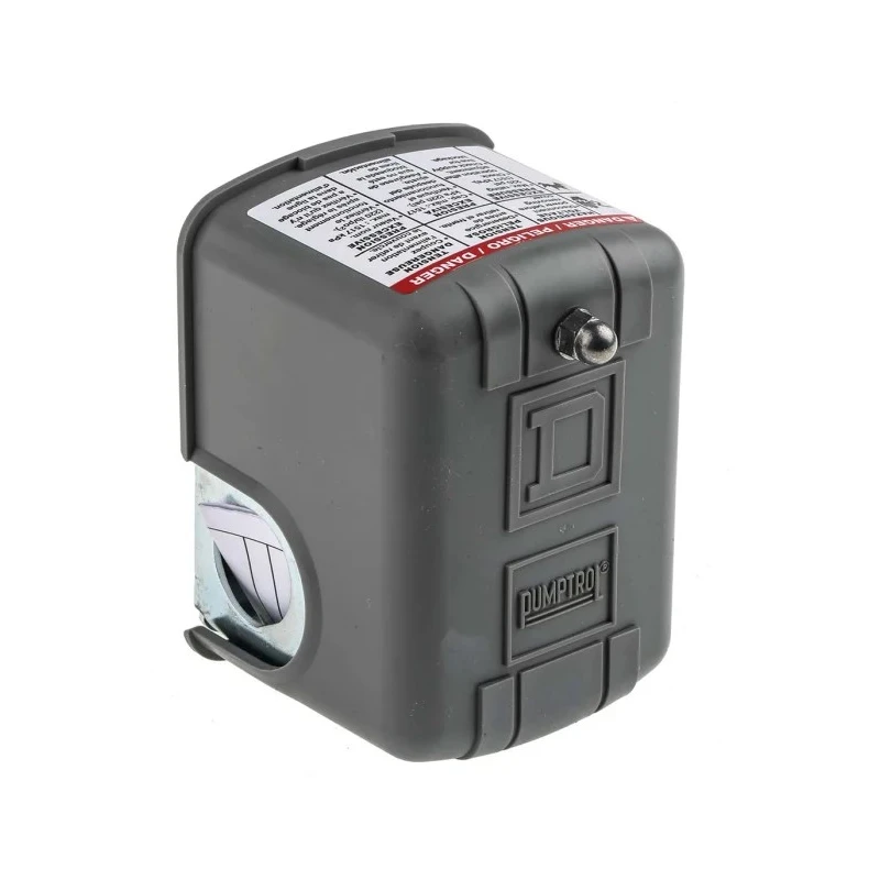 Telemecanique Sensors Compact Pressure Switch 30 psi to 50 psi Noryl Thermoplastic Housing 2 NC Contacts Model 9013FSG2J21