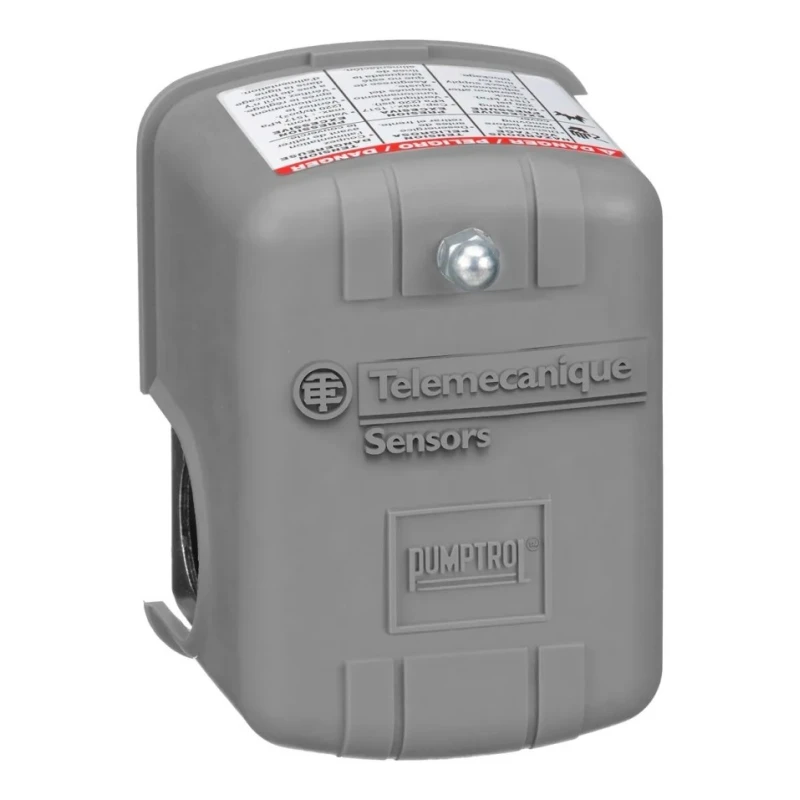 Telemecanique Sensors Compact Pressure Switch 30 psi to 50 psi Noryl Thermoplastic Housing 2 NC Contacts Model 9013FSG2J21