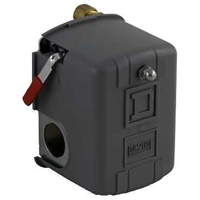 Telemecanique Sensors 9013FS Series Pressure Switch 15 psi to 65 psi, ±3% Accuracy, Noryl Thermoplastic Resin 9013FSG2J21M4