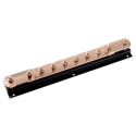 WJ Furse Copper Earth Bar L. 475 mm x W. 90 mm x H. 96 mm 6 Ways 7TCA083670R0676 LK243-6