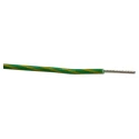 Alpha Wire Hook Up Wire PVC Series Green Yellow 18 AWG 16x0.25 mm Strands 304m Length 300V 105°C 3055 GY001