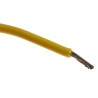 Alpha Wire Hook Up Wire PVC Series Yellow, 20 AWG, 10 x 0.25 mm Strands, 305 m Length, 300V, Flame Retardant 3053 YL001