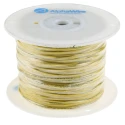 Alpha Wire Hook Up Wire PVC Series Yellow, 20 AWG, 10 x 0.25 mm Strands, 305 m Length, 300V, Flame Retardant 3053 YL001