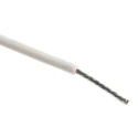 Alpha Wire Hookup Wire PVC Series White 20 AWG 10x0.25mm Core Strands 305 m Length 300V Flame Retardant 3053 WH001