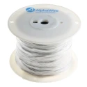Alpha Wire Hookup Wire PVC Series White 20 AWG 10x0.25mm Core Strands 305 m Length 300V Flame Retardant 3053 WH001
