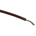 Alpha Wire Hook Up Wire PVC Series Brown, 20 AWG, 10x0.25mm Core Strands, 1.75mm Diameter, 305m Length, 300V 3053 BR001