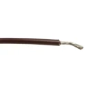 Alpha Wire Hook Up Wire PVC Series Brown, 20 AWG, 10x0.25mm Core Strands, 1.75mm Diameter, 305m Length, 300V 3053 BR001