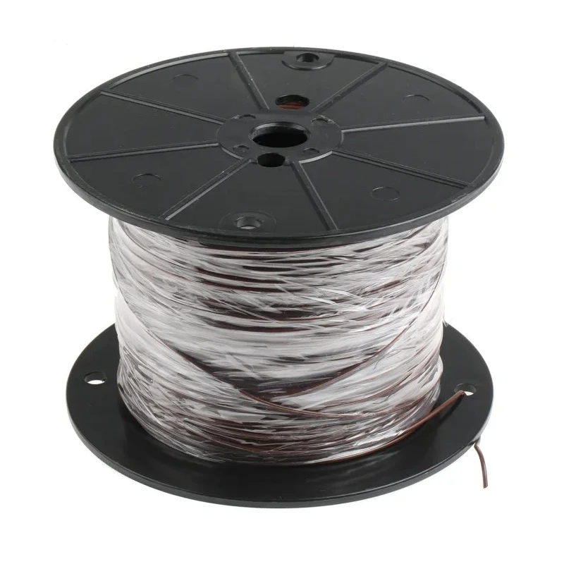 Alpha Wire Hook Up Wire PVC Series Brown, 20 AWG, 10x0.25mm Core Strands, 1.75mm Diameter, 305m Length, 300V 3053 BR001