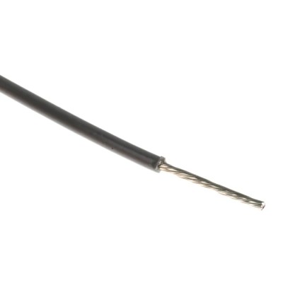 Alpha Wire Hook Up Wire PVC Series Grey 20 AWG 10/0.25 mm Core Strands 305 m 3053 SL001