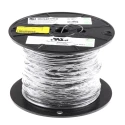 Alpha Wire Hook Up Wire PVC Series Grey 20 AWG 10/0.25 mm Core Strands 305 m 3053 SL001