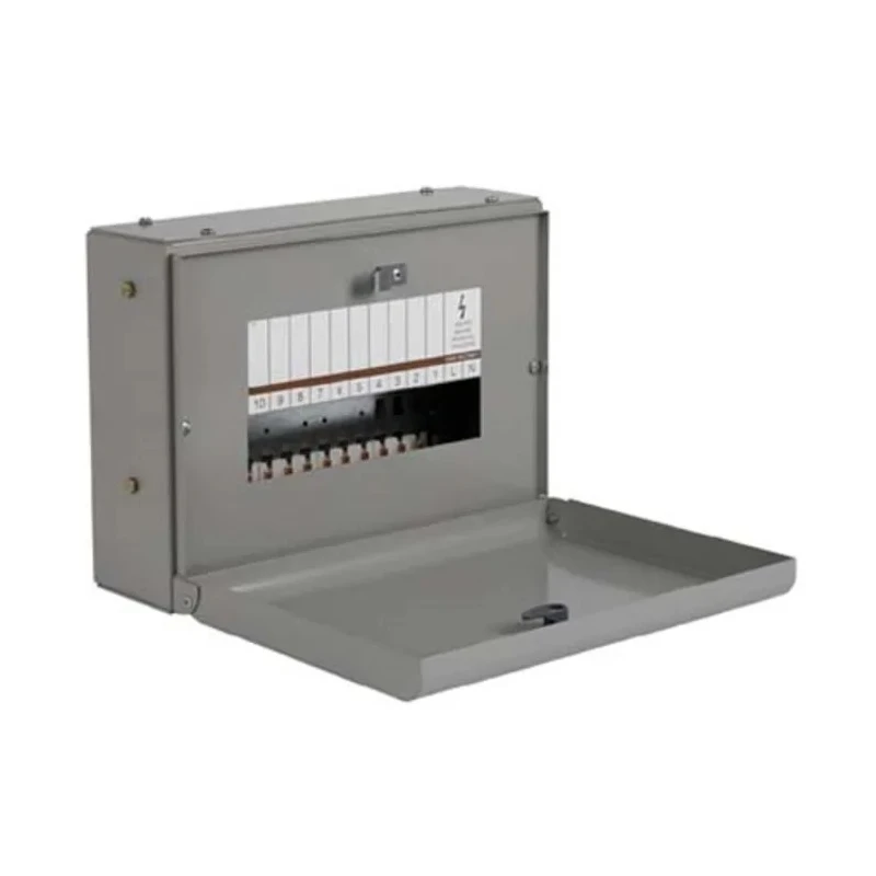 Eaton Lockable Memshield 3 1 Phase Distribution Board 63A Steel 7 Way EAM7 EAM7