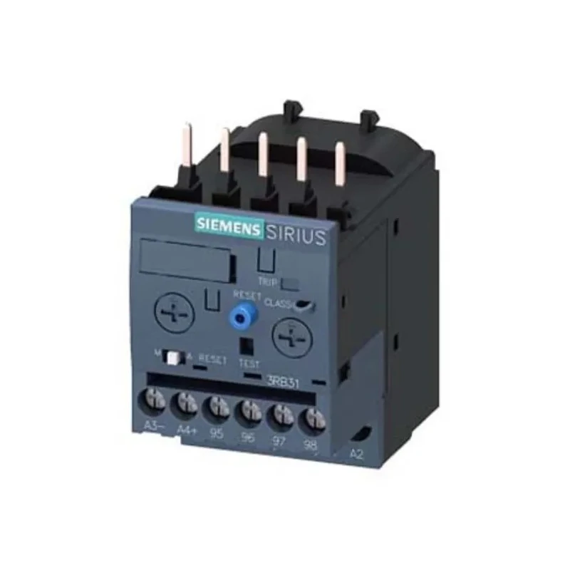Siemens Overload Relay 1 NO/1 NC, 4A F.L.C, 4A Contact Rating, 0.1W Power, 3P DIN Rail Mount 3RB3113-4PB0