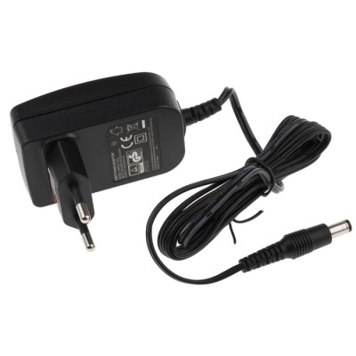 RS PRO 2.1 x 5.5 x 10 mm Centre Positive AC/DC Adapter Type C 24W 12V DC Output 2A 124-2205