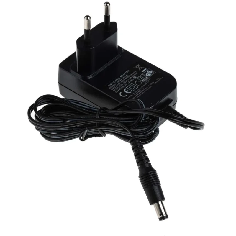RS PRO 24 W 24V DC Output AC/DC Adapter Type C Plug 2.1 x 5.5 x 10 mm Centre Positive 124-2206
